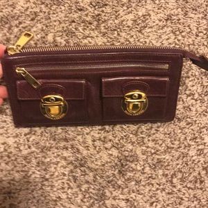 Marc Jacobs Dark Purple/Maroon Wallet